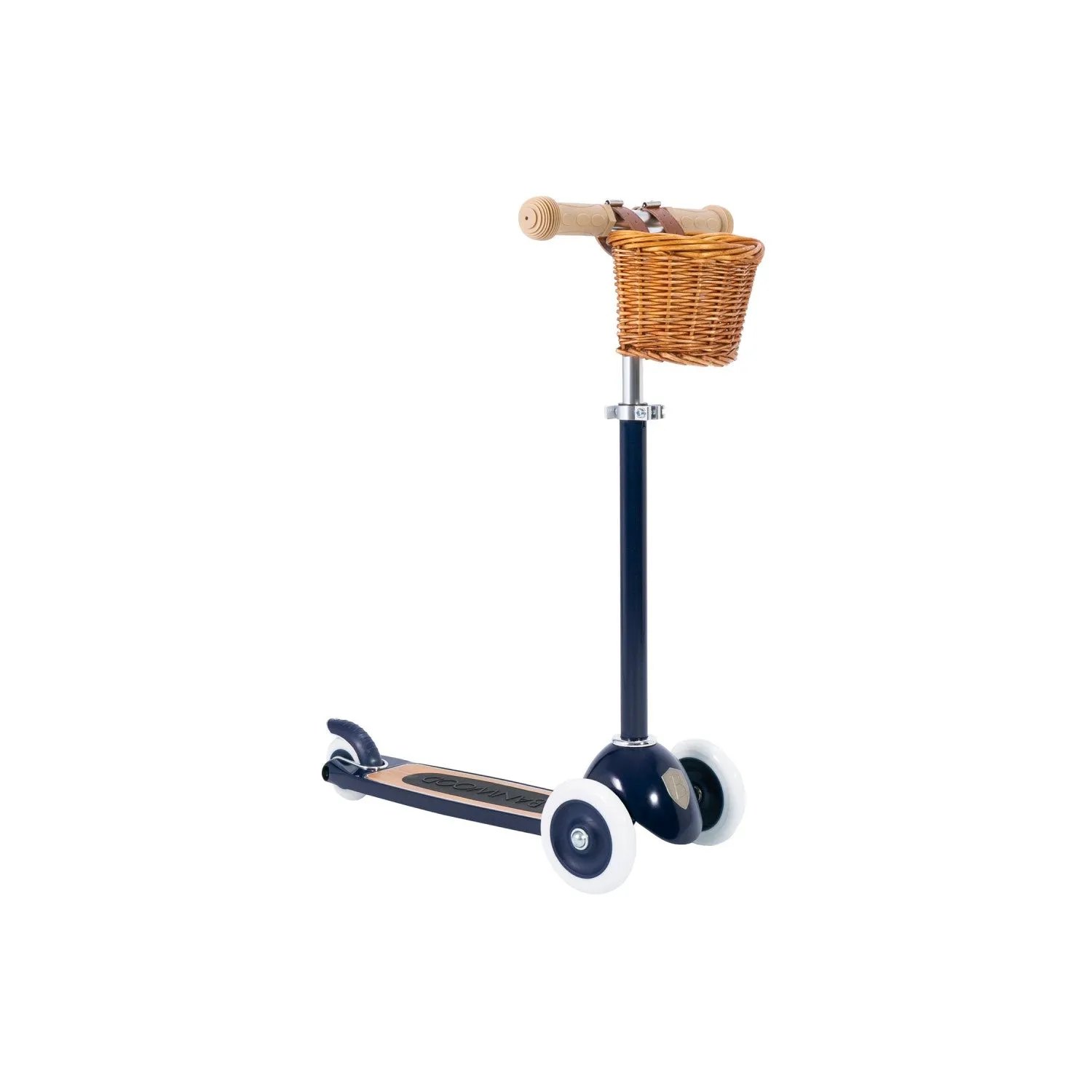 Banwood Kids Scooter & Basket - Navy