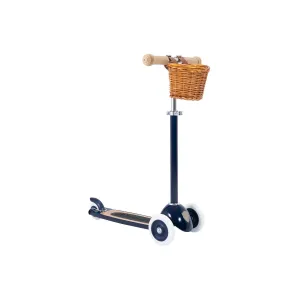 Banwood Kids Scooter & Basket - Navy