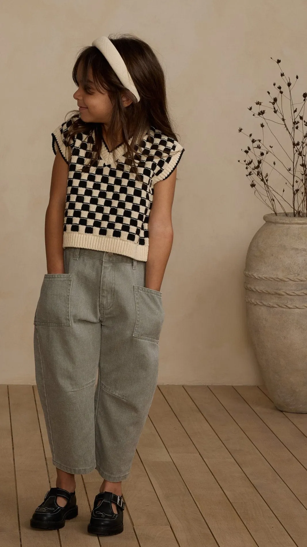 Barrel Pant || Washed Laurel