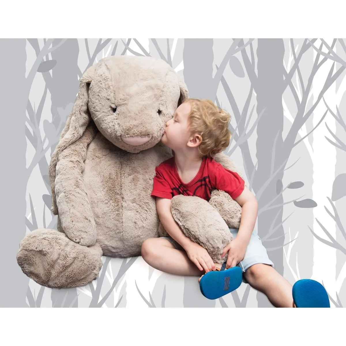 Bashful Beige Bunny REALLY REALLY BIG (108cm)