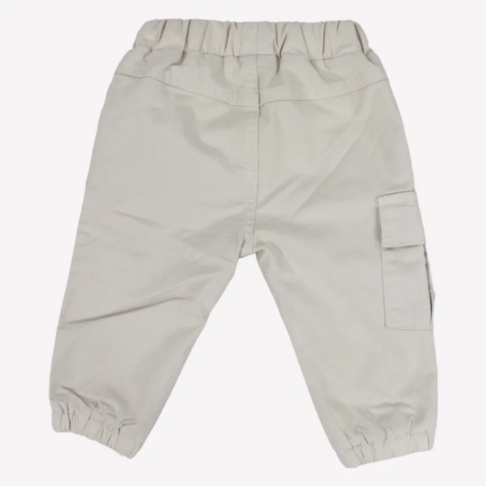 Beige Cargo Pants