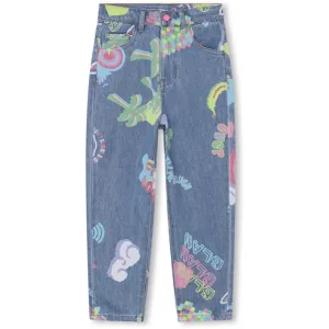 Billieblush Denim Blue Denim Pants