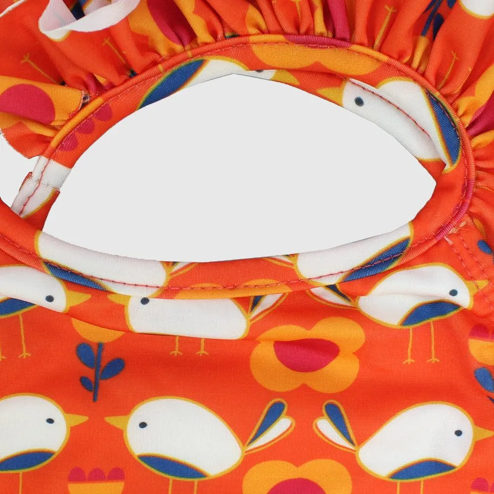 Birdy Orange Swim Suit
