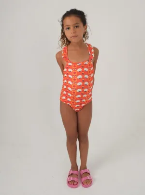 Birdy Orange Swim Suit