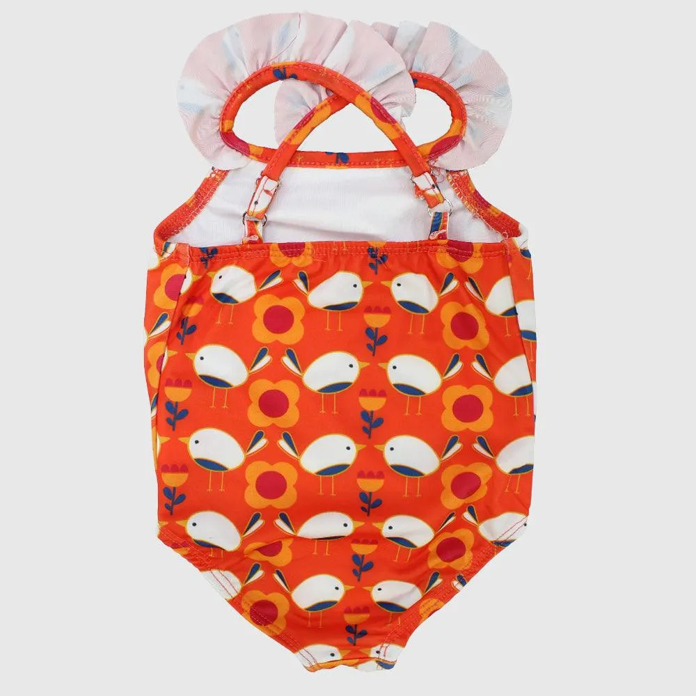 Birdy Orange Swim Suit
