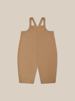Biscuit Oversized Dungarees