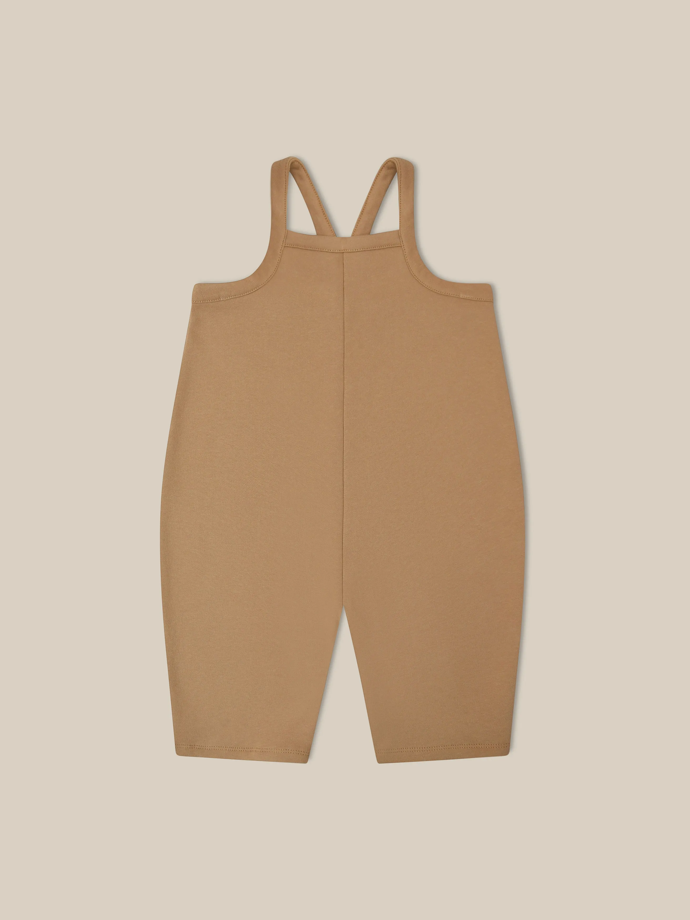 Biscuit Oversized Dungarees