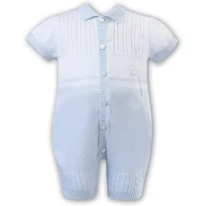 Blue Knitted Summer Shortie