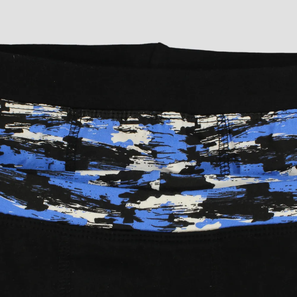 Bluish Boxer Shorts (Pack Of 2)