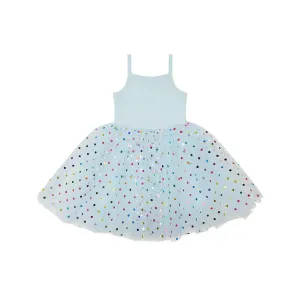 Bob & Blossom: Sky Blue Spot Tutu Dress