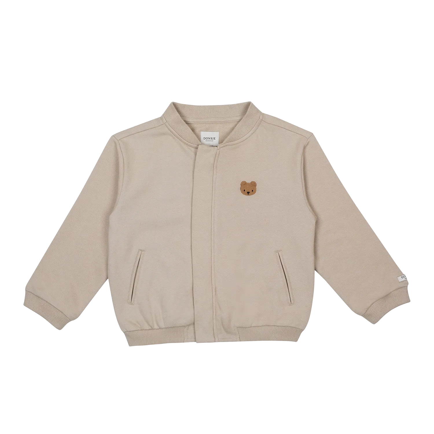 Boys Beige Bear Jacket