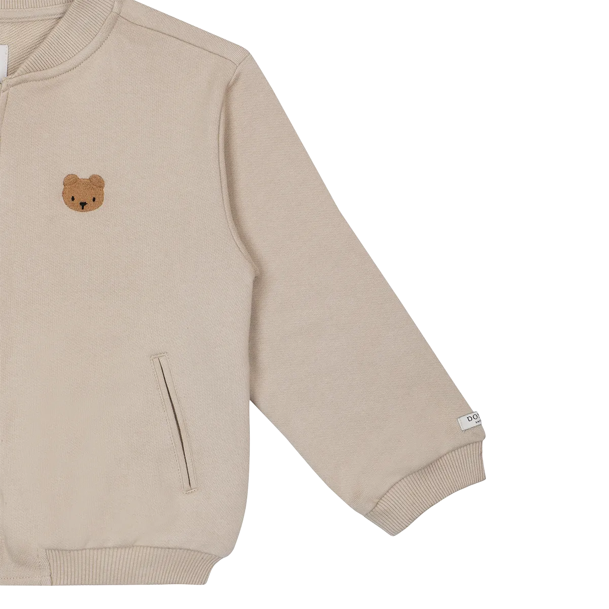 Boys Beige Bear Jacket