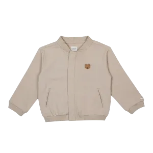 Boys Beige Bear Jacket