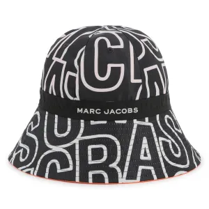 Boys Black & White Reversible Bucket Hat