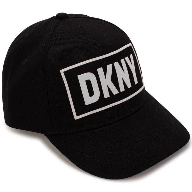 Boys Black Logo Cap