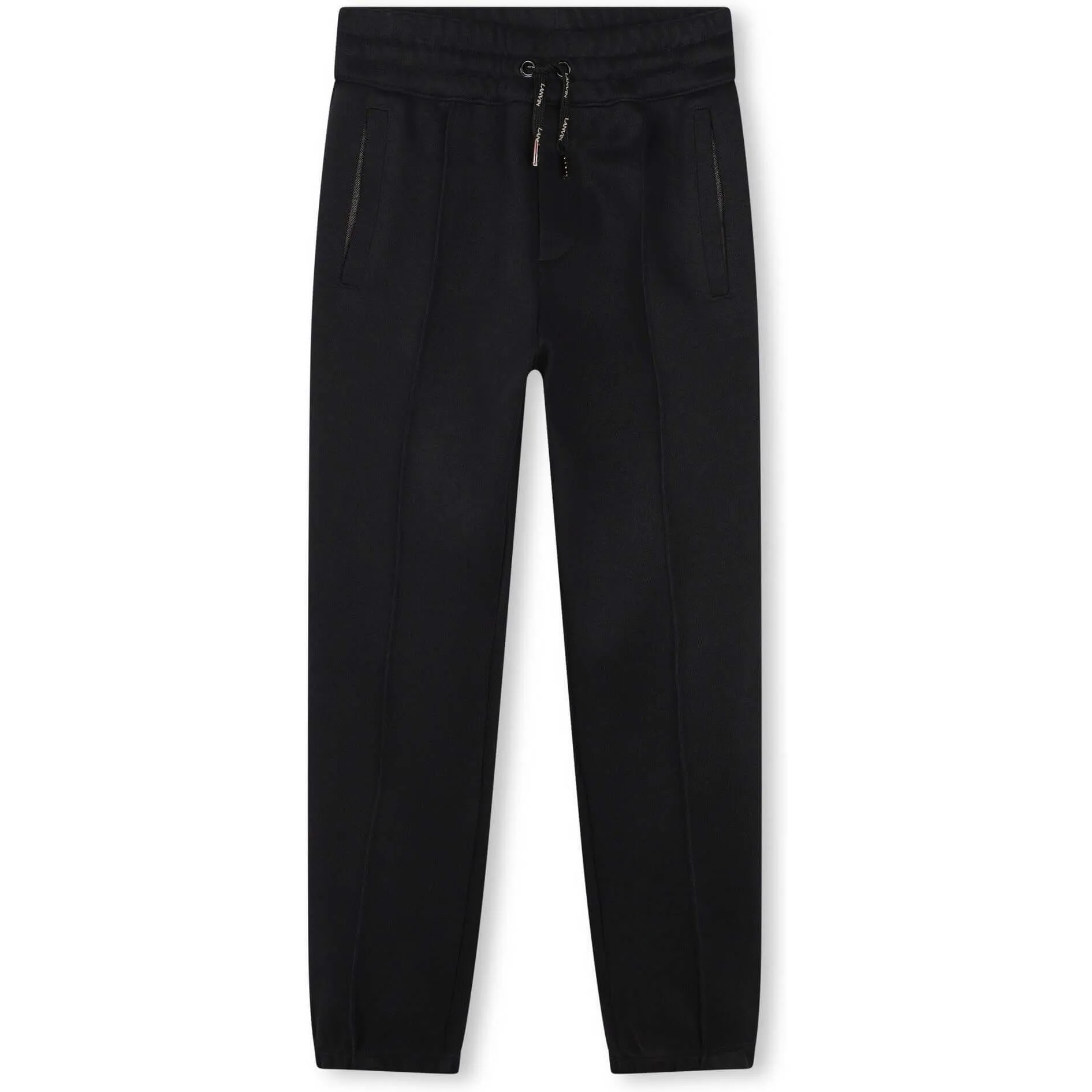 Boys Black Logo Joggers