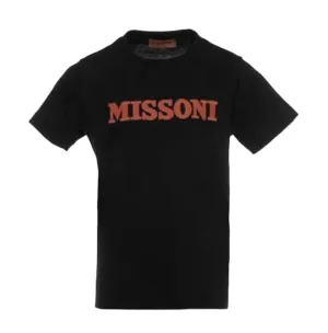 Boys Black Logo T-Shirt