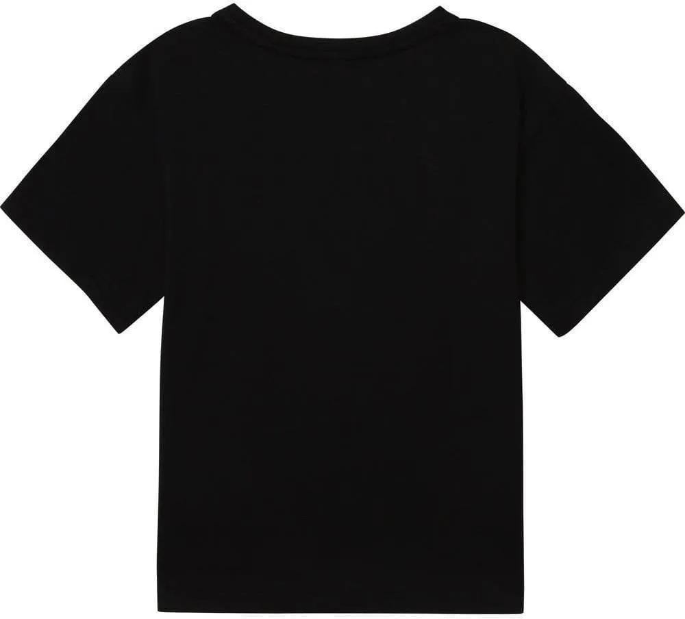 Boys Black Short Sleeve T-Shirt
