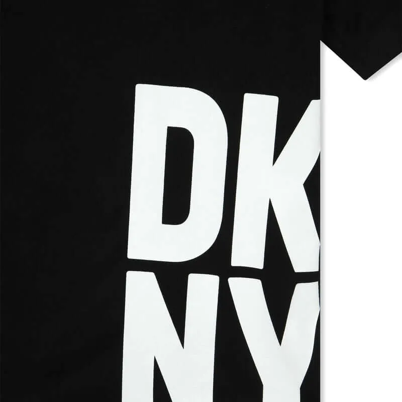 Boys Black Short Sleeve Tee-Shirt
