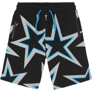 Boys Black Star Shorts