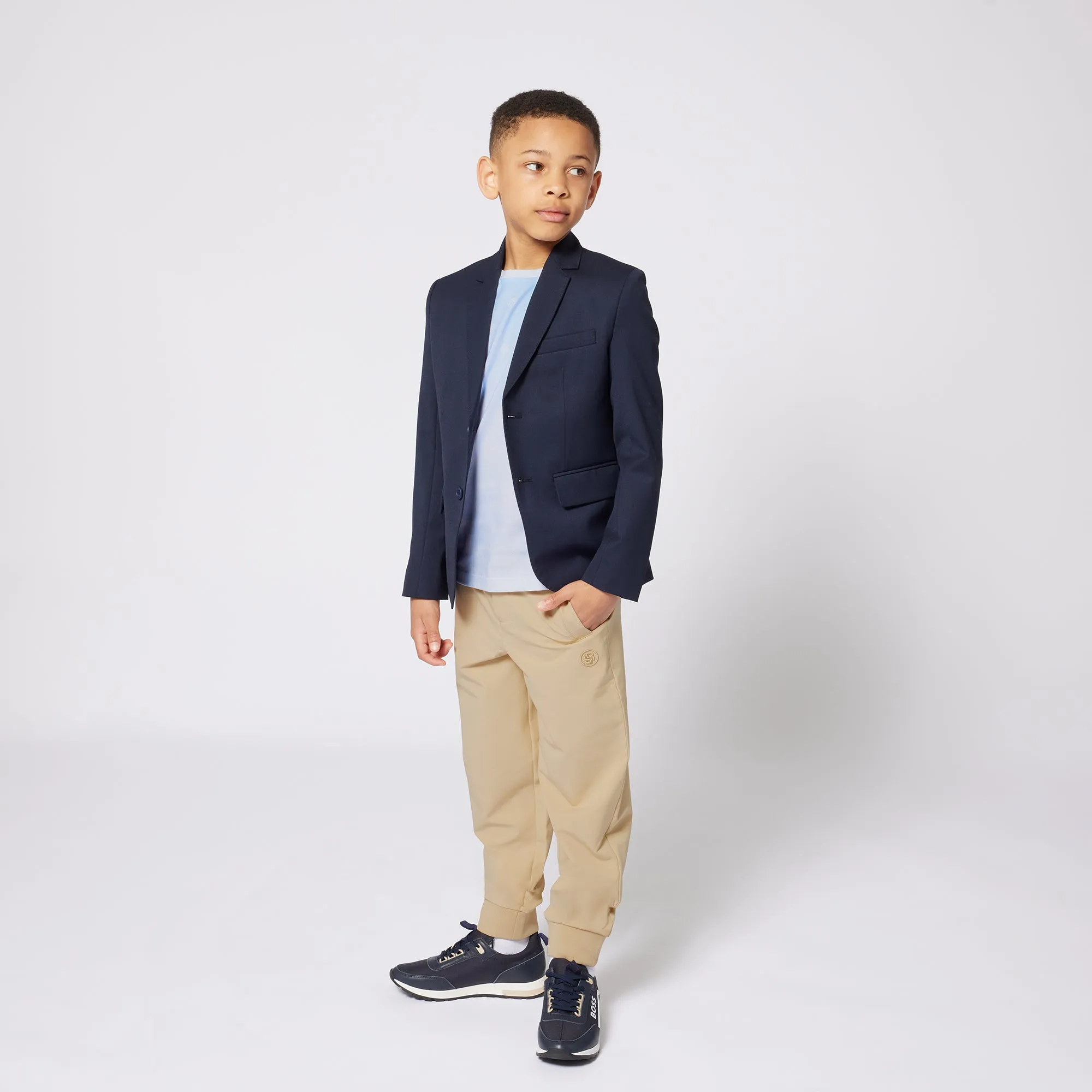 Boys Blue Cloud T-Shirt