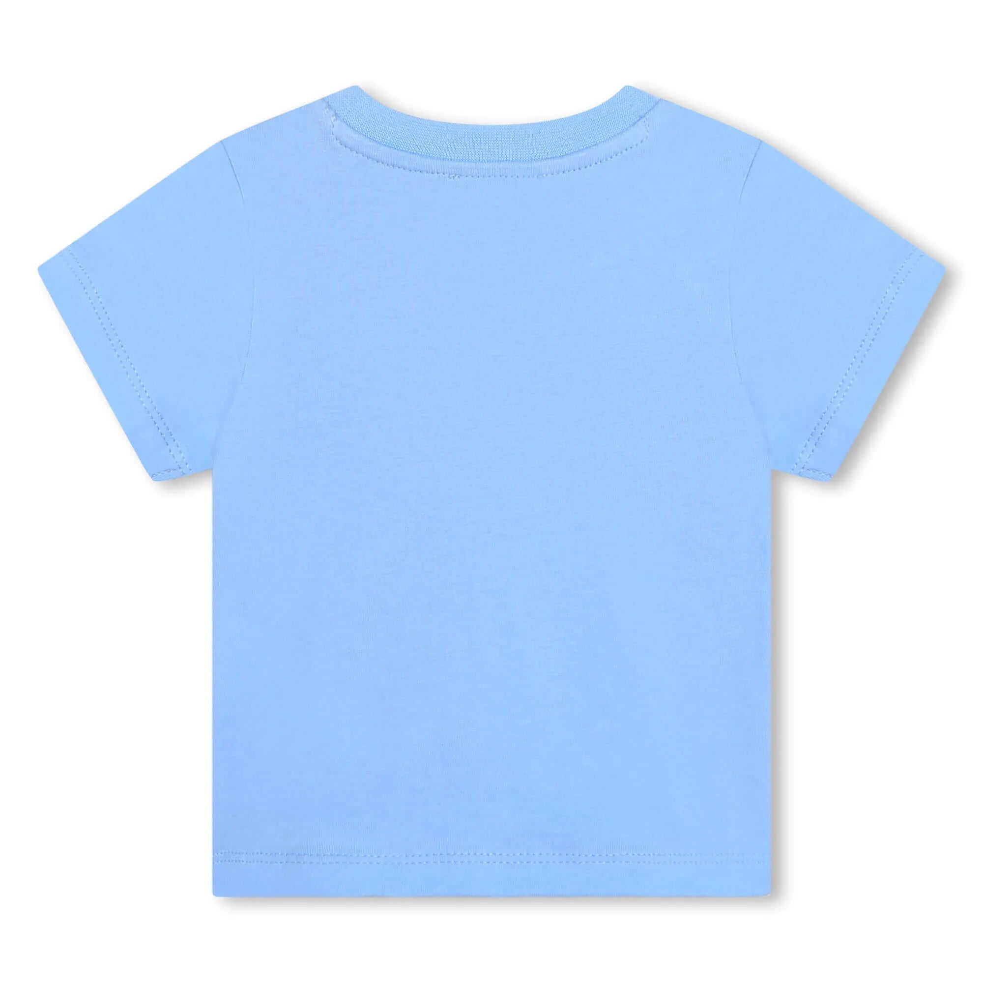 Boys Blue Cotton Kenzo Paris Logo T-Shirt