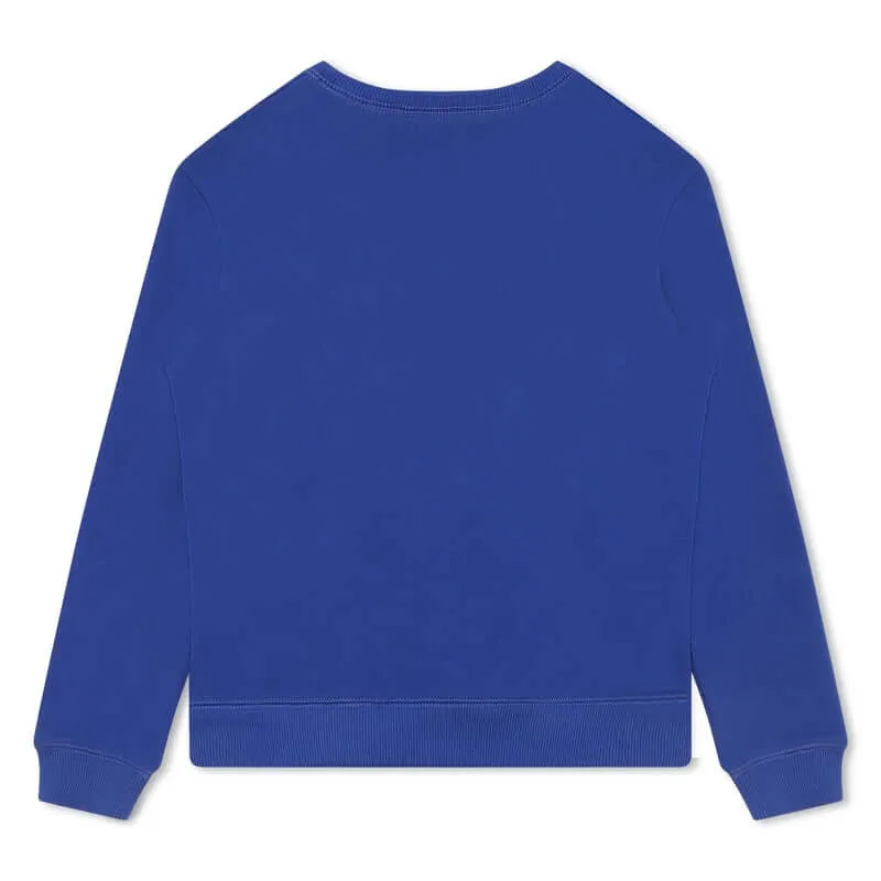 Boys Blue Cotton Sweatshirt a