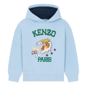 Boys Blue Hooded Sweatshirt