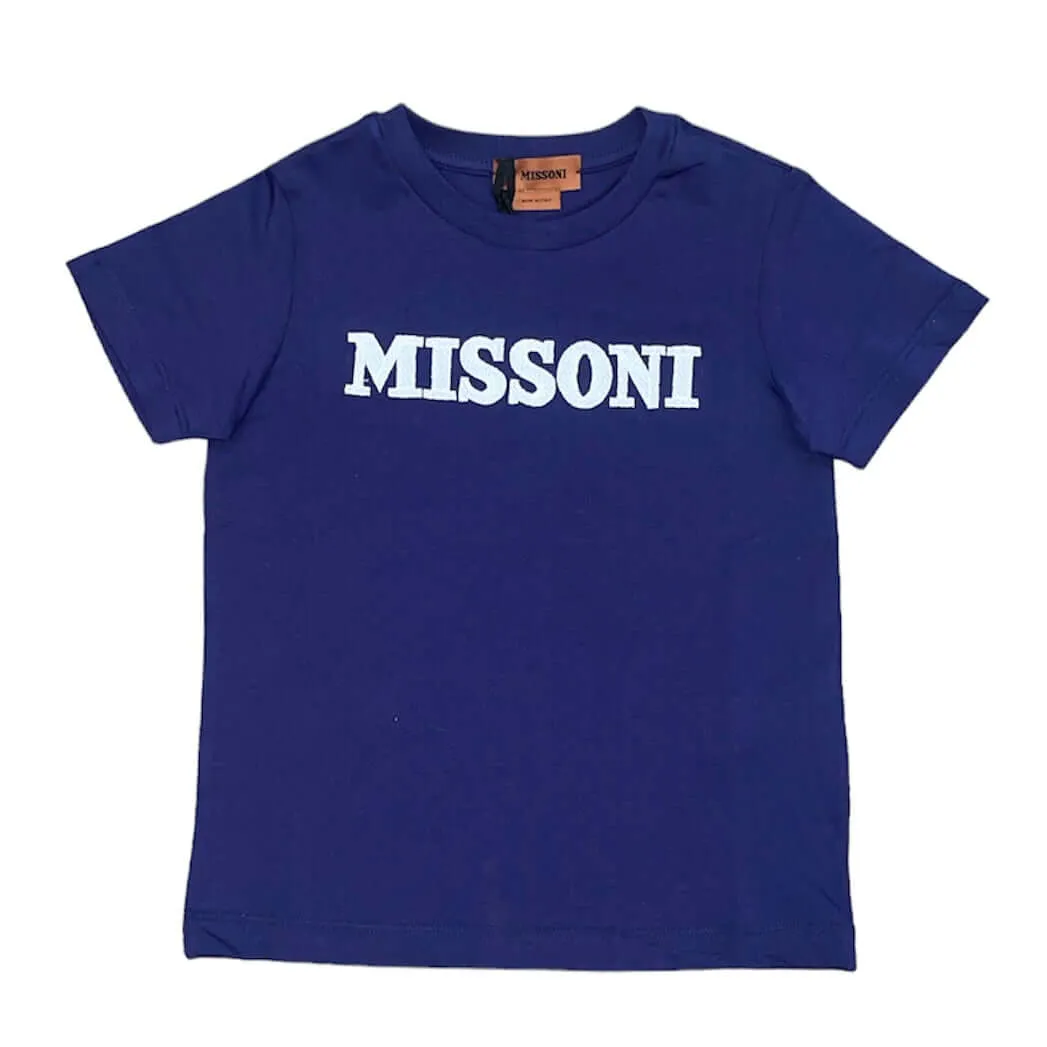 Boys Blue Logo T-Shirt