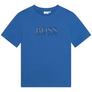 Boys Blue Logo T-Shirt