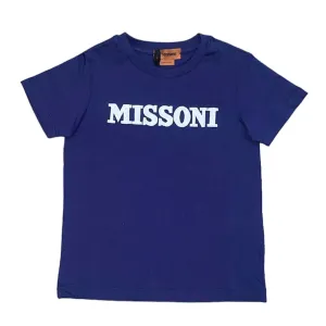 Boys Blue Logo T-Shirt