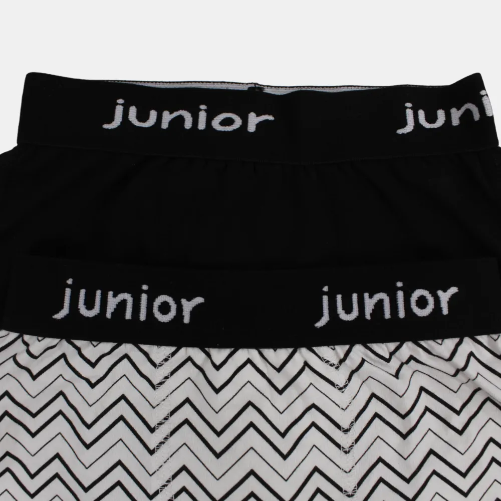 Boys' Cotton Boxer Shorts –  (Pack of 2)