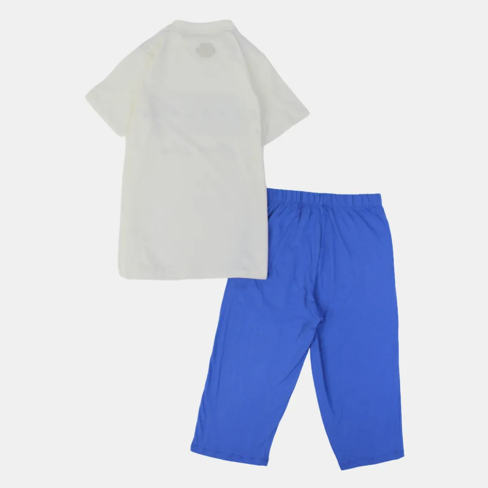 Boys Cotton Pajama Set - Cavalier Design