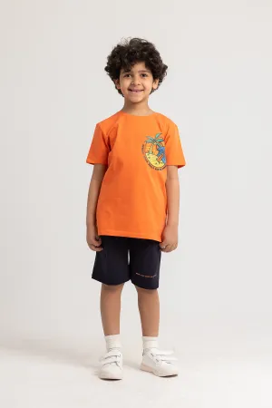 Boys Cotton Pajama Set – Summer Vibes Design