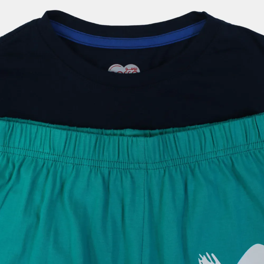 Boys Cotton Pajama Set with Awesome Design
