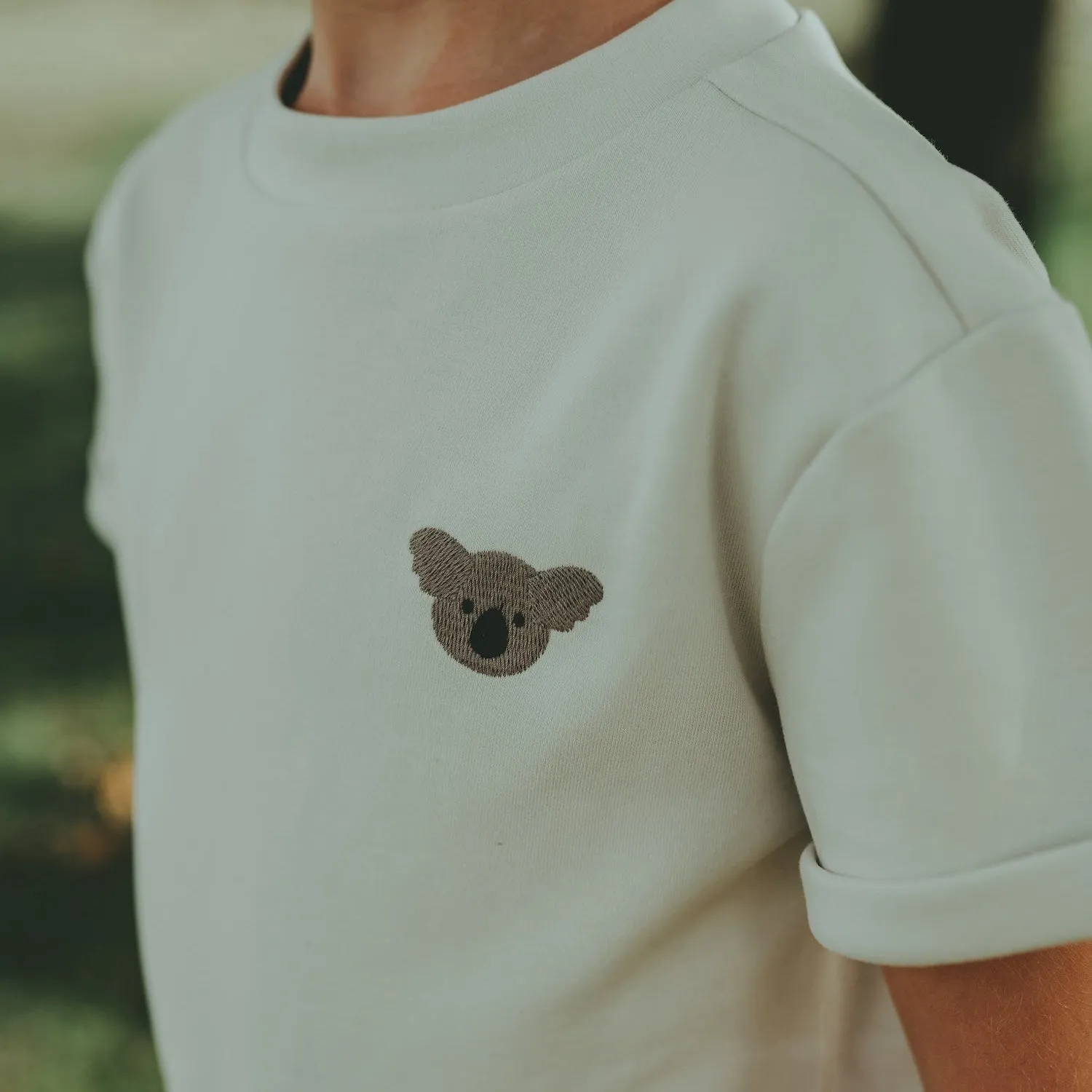 Boys Cream Koala T-Shirt