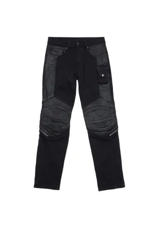 Boys D-Strukt Black Jeans