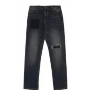 Boys Denim Patch Jeans