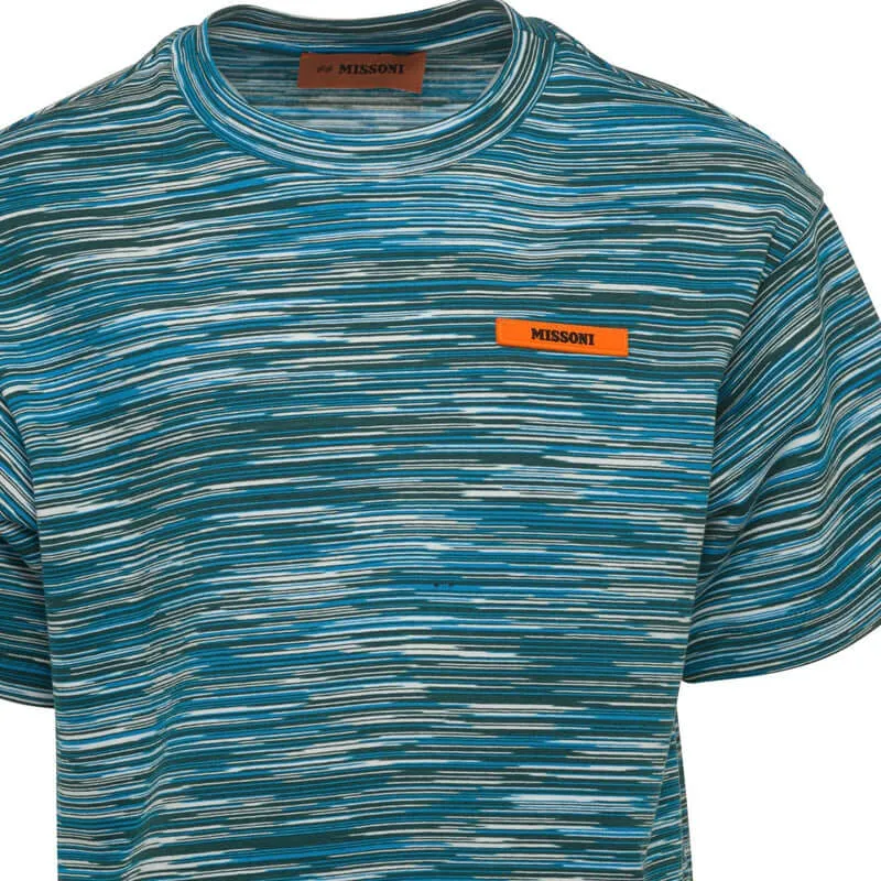 Boys Green Space Dyed T-Shirt