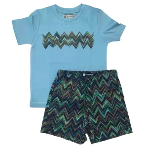 Boys Green Space Zig Swim Set
