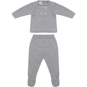 Boys Grey 'Duende' Knit Sweater and Leggings