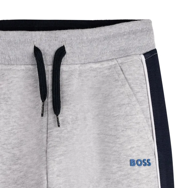 Boys Grey Jogging Bottoms