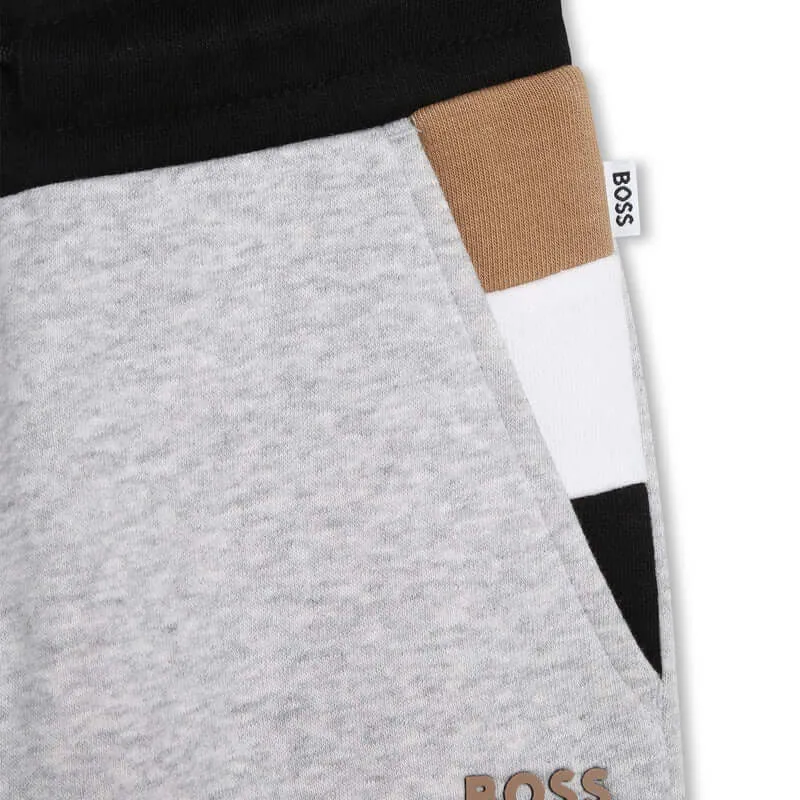 Boys Grey Jogging Bottoms