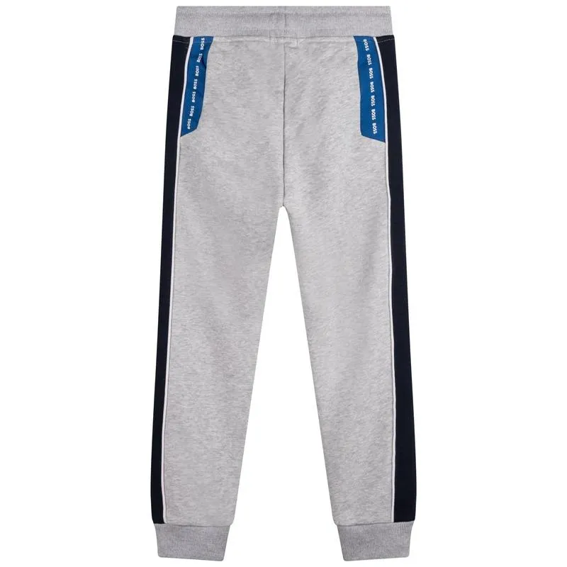 Boys Grey Jogging Bottoms