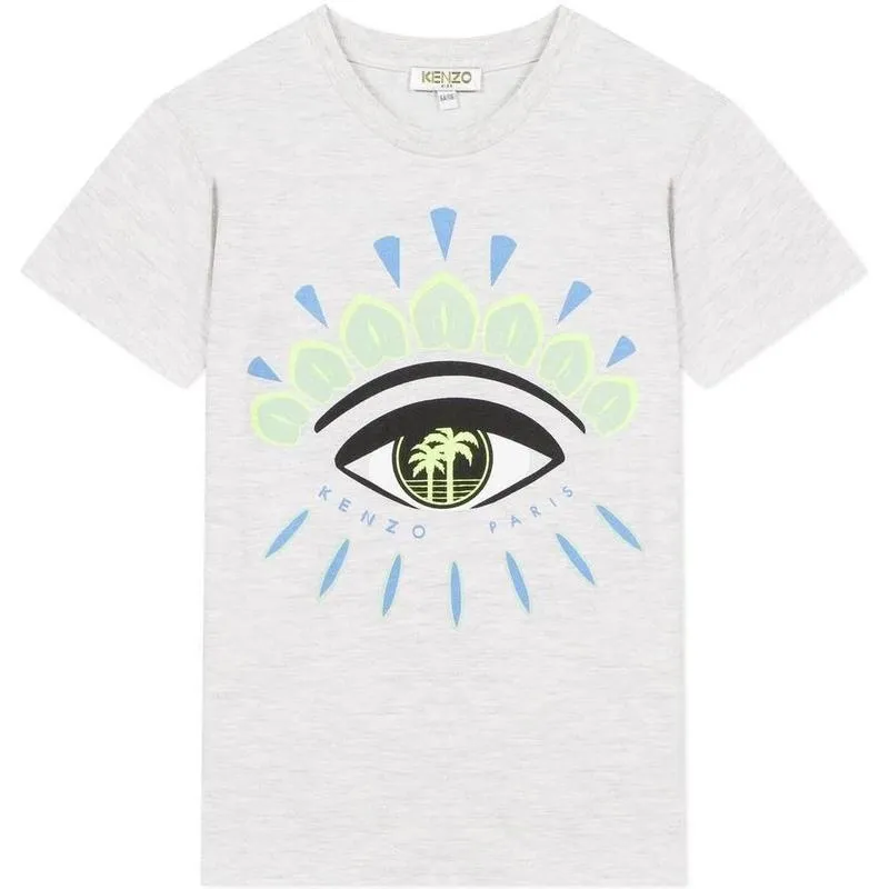Boys Grey T-shirt With Iconic Eye