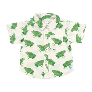 Boys Jack Shirt - Frogs by Pink Chicken