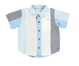 Boys Jack Shirt-Ocean Stripe