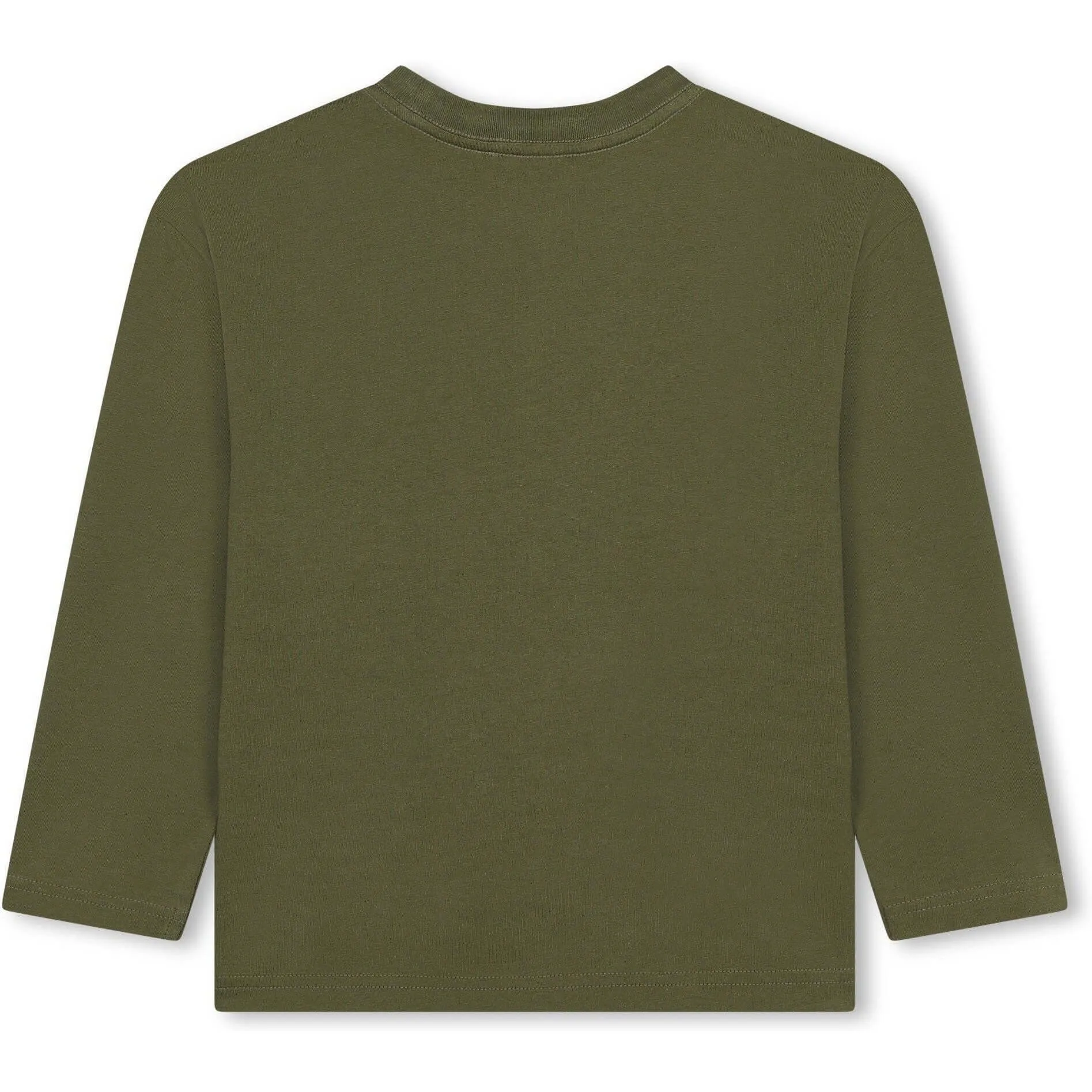 Boys Khaki Long Sleeve T-shirt