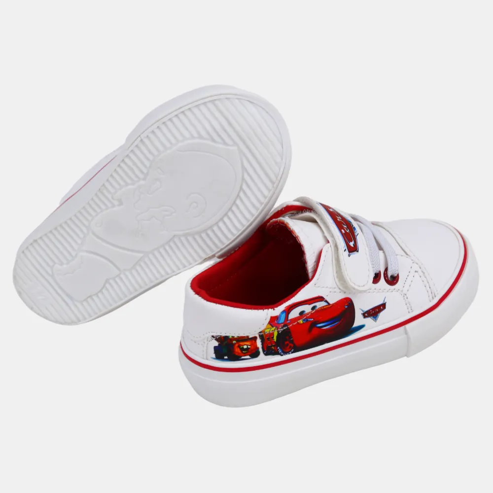 Boys' Leather Sneakers – White