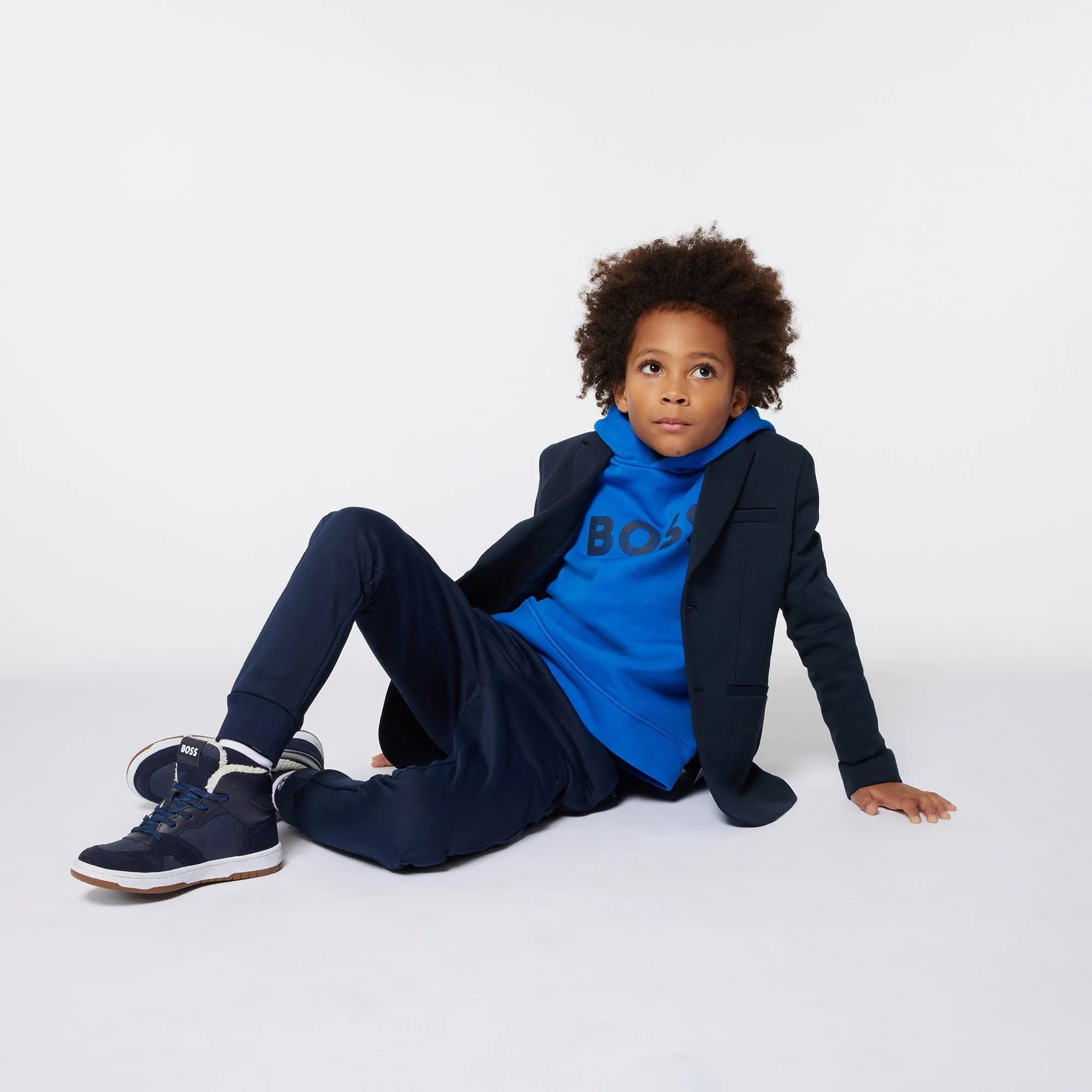 Boys Navy Joggers